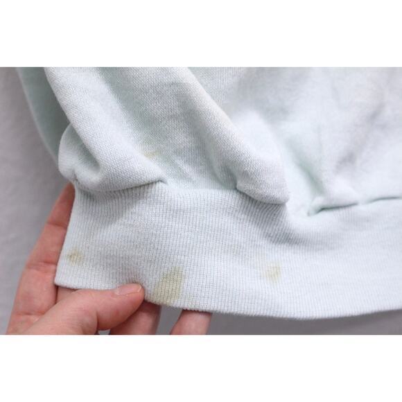 Vintage Snow Bunny Rabbit Snowman Sweatshirt Small - Picture 3 of 8